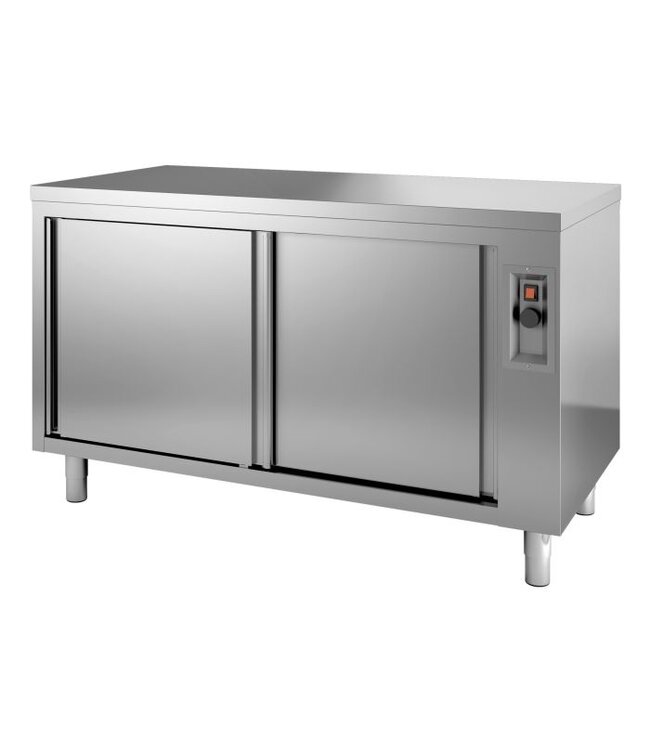 Doorgeef warmhoudkast 1400x700x850 mm (bxdxh) +30°C tot +90°C - Combisteel