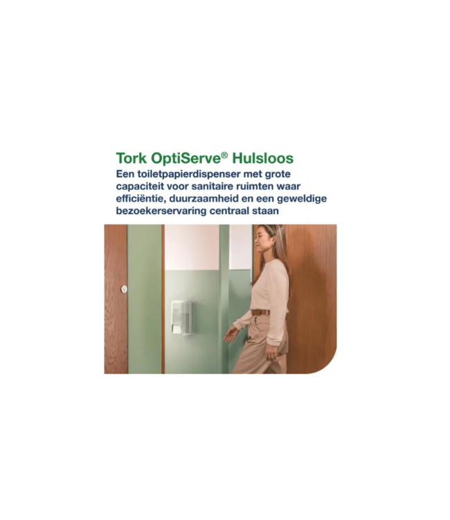 Toiletrol 3-laags 550 vel Optiserve T7 - Tork | prijs & verp per 18 rol