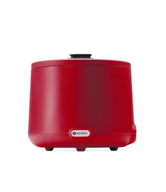 Hendi Soepketel 8 ltr Ø365x(h)325 mm 230V/500W rood Uniq - Hendi