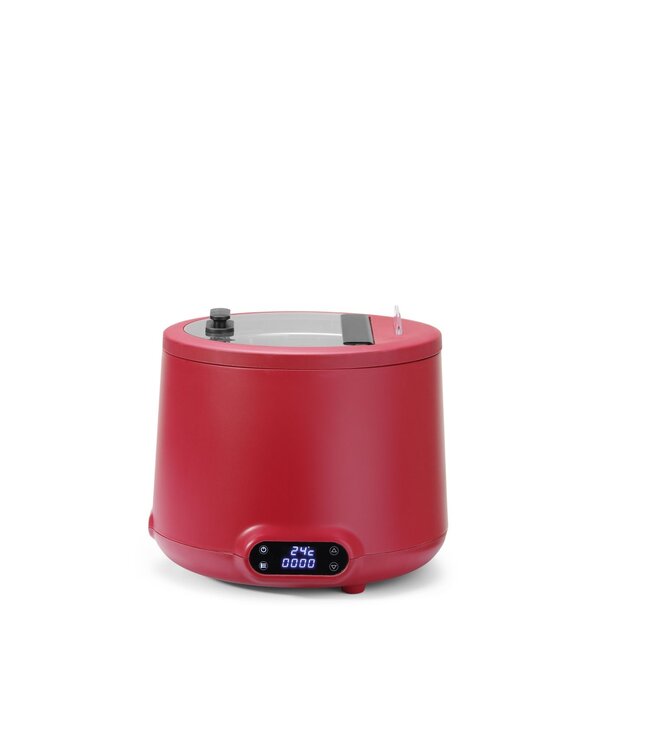 Soepketel 8 ltr Ø365x(h)325 mm 230V/500W rood Uniq - Hendi
