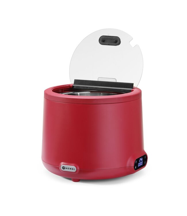 Soepketel 8 ltr Ø365x(h)325 mm 230V/500W rood Uniq - Hendi