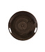 Bord 217 mm coupe Stonecast Patina Iron Black - Churchill | prijs & verp per 12 stuks