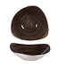 Schaal 235 mm Triangle 60 cl Stonecast Patina Iron Black - Churchill | prijs & verp per 12 stuks