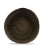 Bord 186 mm Organic Stonecast Patina Iron Black - Churchill | prijs & verp per 12 stuks