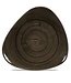 Bord 311 mm Triangle Stonecast Patina Iron Black - Churchill | prijs & verp per 6 stuks