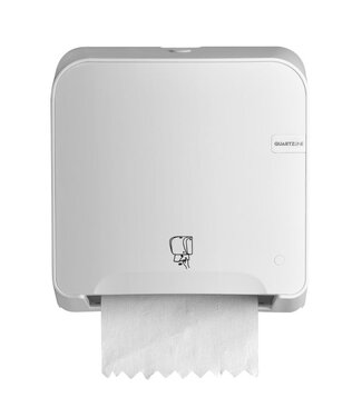 Pearl White Handdoekautomaat Matic Tear & Go 340x240x375 mm (bxdxh) wit - Pearl White