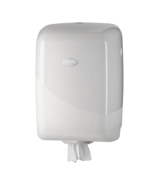 Poetsrolhouder Midi poetsrol 250x230x365 mm (bxdxh) wit - Pearl White