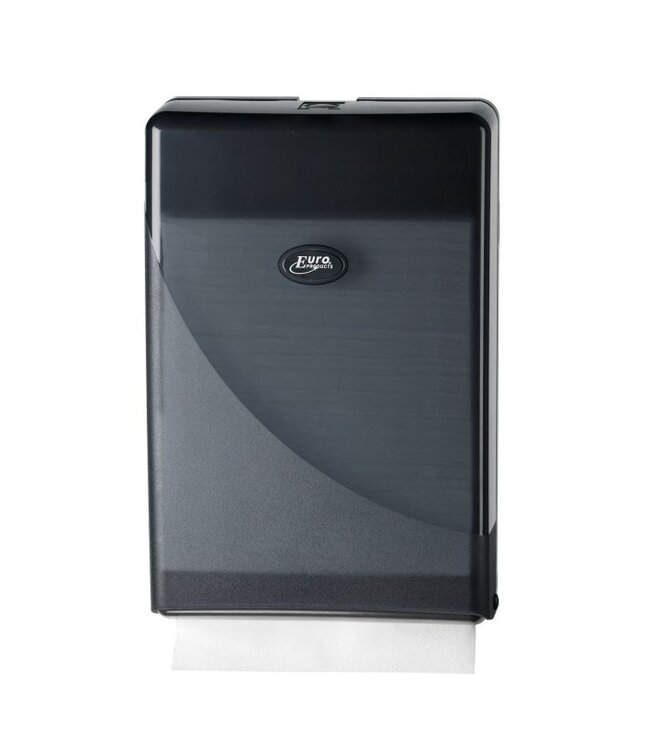 Handdoekdispenser Mini Fold  230x86x350 mm (bxdxh) zwart - Pearl Black