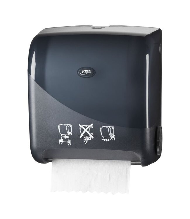 Handdoekautomaat Matic Autocut 346x240x375 mm (bxdxh) zwart - Pearl Black