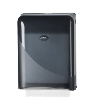 Pearl Black Handdoekdispenser Interfold, Z-vouw 275x140x374 mm (bxdxh) zwart - Pearl Black