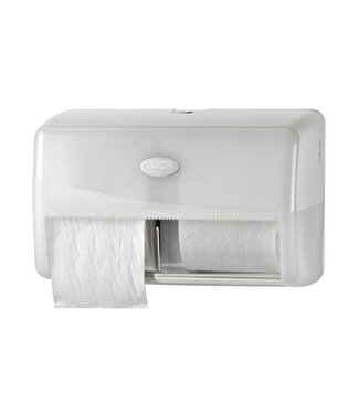 Pearl White Toiletpapierdispenser compactrol 295x173x188 mm (bxdxh) wit - Pearl White