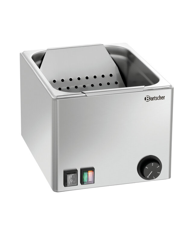 Frietwarmhouder 1/2 GN - 150 mm bakformaat 270x350x220 mm (bxdxh) 230V/350W - Bartscher