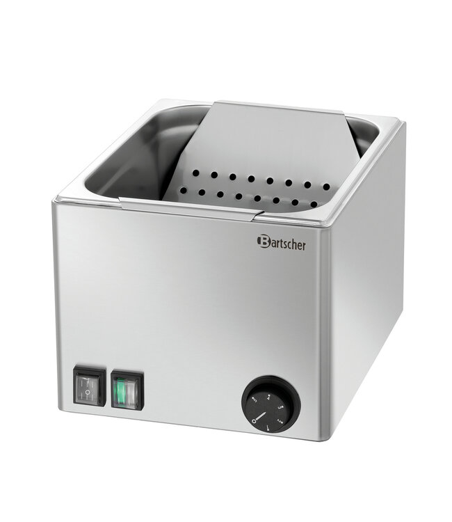 Frietwarmhouder 1/2 GN - 150 mm bakformaat 270x350x220 mm (bxdxh) 230V/350W - Bartscher