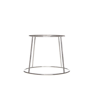 Cosy & Trendy Zeevruchtenschaalstandaard Ø190x(h)185 mm alu/chroom - Cosy & Trendy