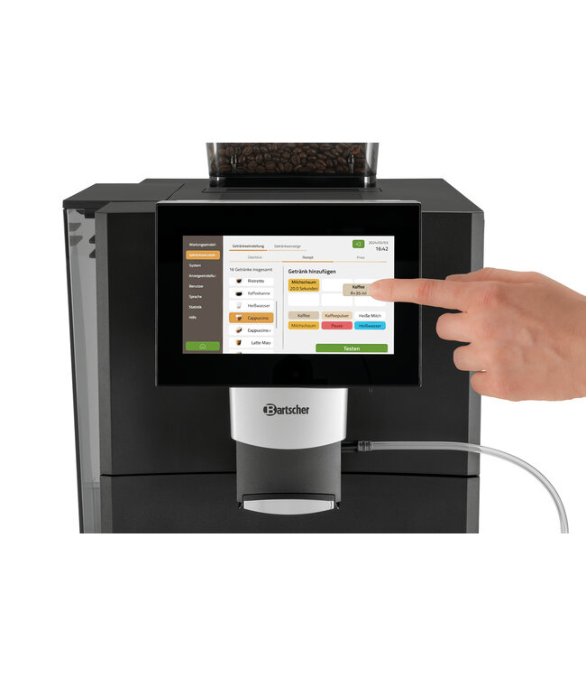 Volautomatisch koffiezetapparaat ca. 50 kopjes per dag Easy Plus 550 - Bartscher