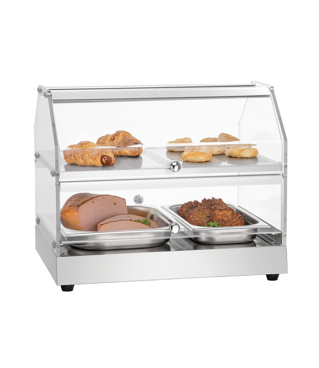 Warmhoudvitrine 500x390x415 mm (bxdxh) BW20 - Bartscher