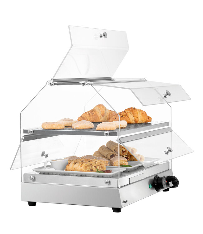 Warmhoudvitrine 500x390x415 mm (bxdxh) BW20 - Bartscher