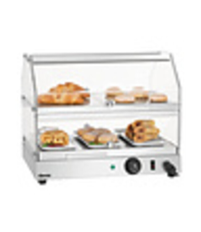 Warmhoudvitrine 500x390x415 mm (bxdxh) BW20 - Bartscher