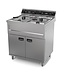 Combisteel Friteuse 2x12L 2x6kW 800x700x850 mm (bxdxh) Elektrisch Staand Model - Combisteel