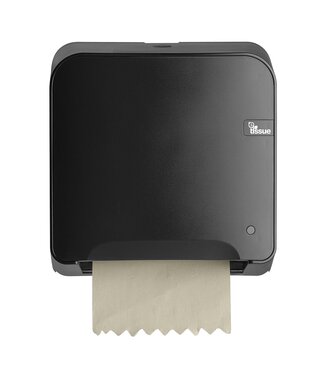E-Tissue Handdoekautomaat Mini Matic XL 310x185x318 mm (bxdxh) zwart - E-Tissue