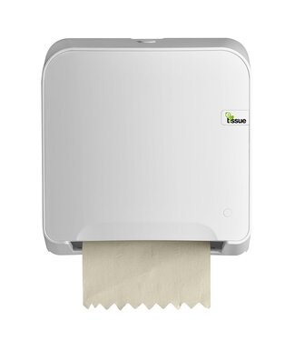 E-Tissue Handdoekautomaat Mini Matic XL 310x185x318 mm (bxdxh) wit - E-Tissue