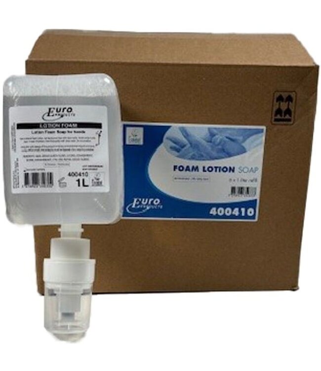 Foam zeep 1000 ml lotion 2.000 doseringen | prijs & verp per 6 stuks