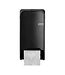 Toiletpapierdispenser doprol 167x163x323 mm (bxdxh) zwart - QuartzLine