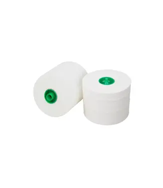 Toiletpapier 3-laags met dop cellulose wit 65 mtr | prijs & verp per 36 rol