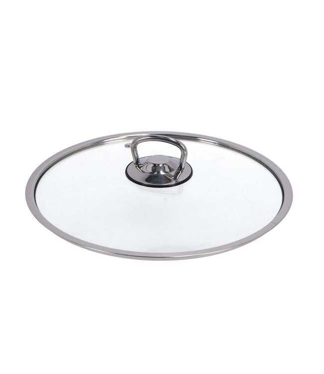 Kookpan 24 cm rvs 9 ltr met deksel