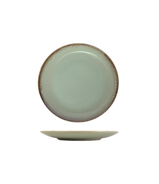 Cosy & Trendy Bord 205 mm Estrena Matcha - Cosy & Trendy | prijs & verp per 6 stuks