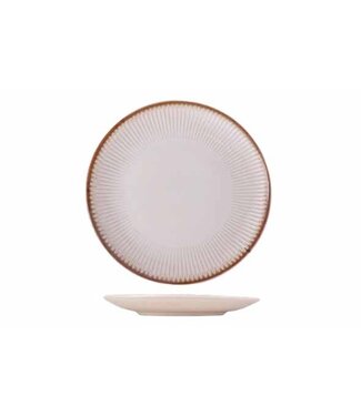 Cosy & Trendy Bord 205 mm Estrena Latte - Cosy & Trendy | prijs & verp per 6 stuks