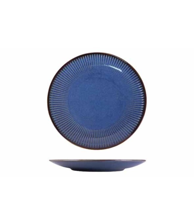 Bord 205 mm Estrena Blueberry - Cosy & Trendy | prijs & verp per 6 stuks