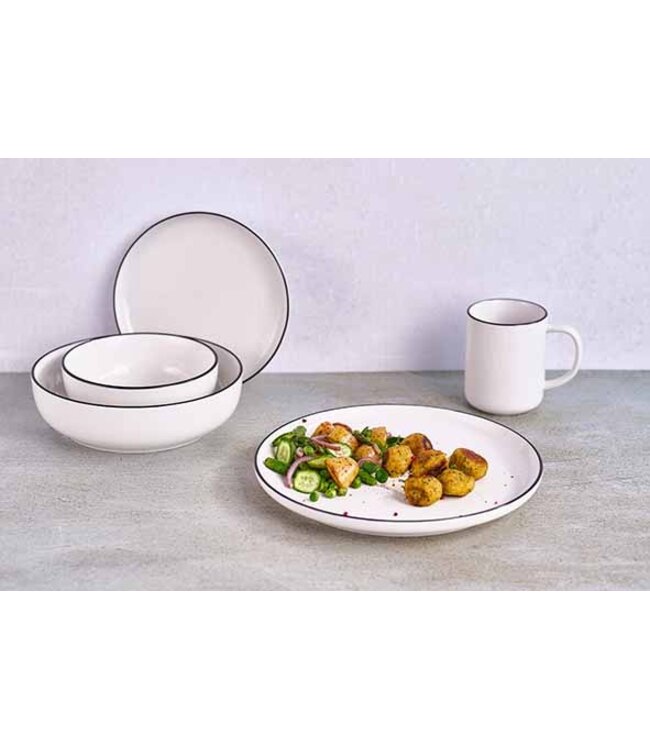 Schaal Ø155x(h)57 mm Renee - Cosy & Trendy | prijs & verp per 6 stuks