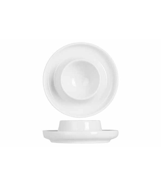 Eierdop Ø90x(h)25 mm met deksel Moon White - Cosy & Trendy | prijs & verp per 4 stuks
