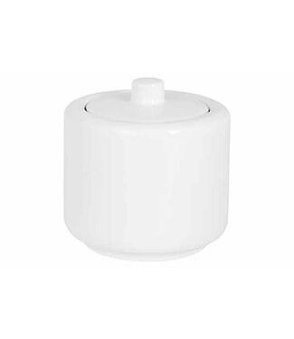 Cosy & Trendy Suikerpot Ø83x(h)70 mm met deksel Moon White - Cosy & Trendy | prijs & verp per 4 stuks