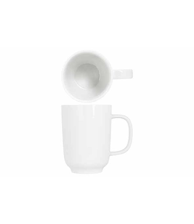 Mok 29 cl Ø78x(h)102 mm Moon White - Cosy & Trendy | prijs & verp per 4 stuks
