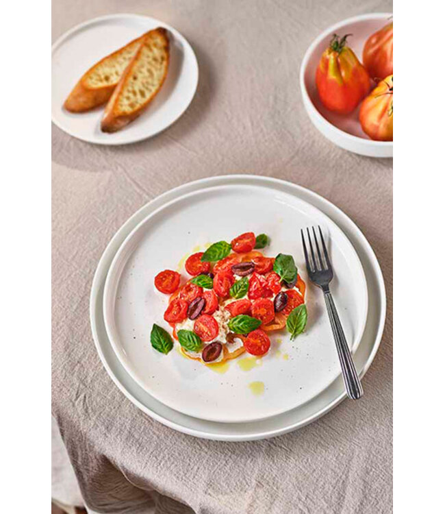 Bord 250 mm Moon White - Cosy & Trendy | prijs & verp per 4 stuks