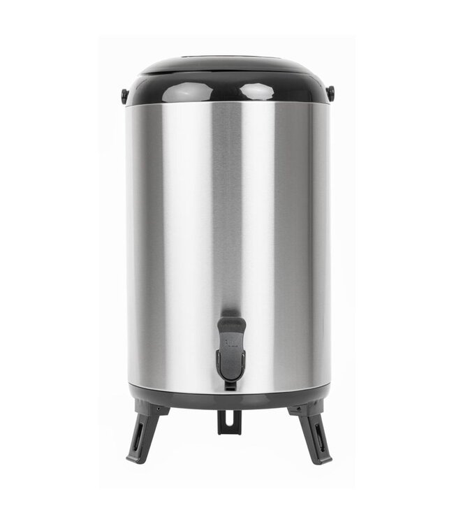 Drankendispenser 14 ltr dubbelwandig RVS Ø230x(h)510 mm
