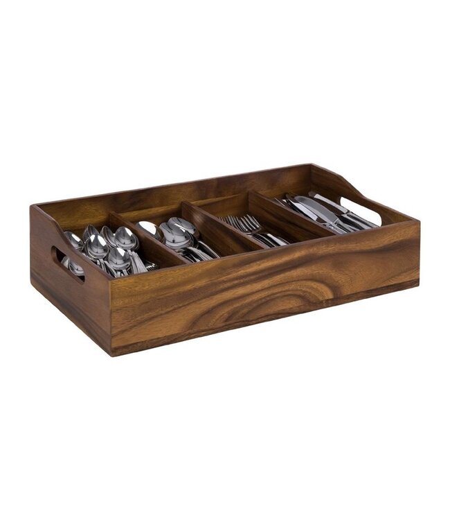 Bestekbak 510x280x130 mm acaciahout - APS