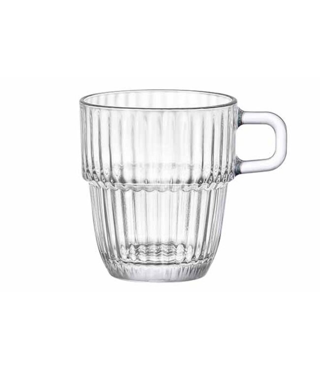 Koffieglas 18,5 cl Ø71x(h)80 mm Barshine - Bormioli Rocco | prijs & verp per 12 stuks