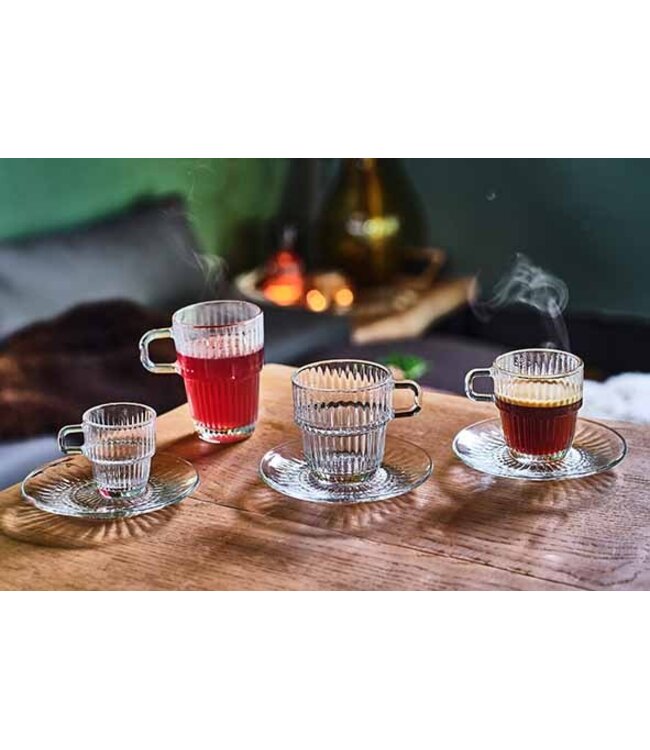 Koffieglas 18,5 cl Ø71x(h)80 mm Barshine - Bormioli Rocco | prijs & verp per 12 stuks