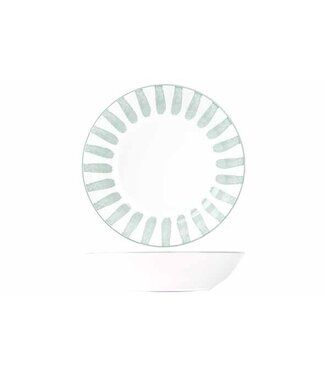 Cosy & Trendy Bord 200 mm diep cabana groen - Cosy & Trendy | prijs & verp per 6 stuks