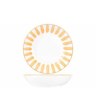 Cosy & Trendy Bord 200 mm diep cabana oranje - Cosy & Trendy | prijs & verp per 6 stuks