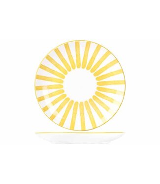 Cosy & Trendy Bord 205 mm cabana geel - Cosy & Trendy | prijs & verp per 6 stuks