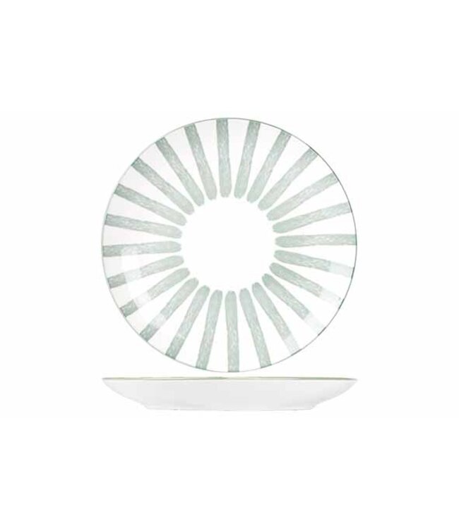 Bord 205 mm cabana groen - Cosy & Trendy | prijs & verp per 6 stuks