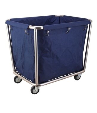 Hendi Wasgoed trolley 900x650x(h)850 mm 2 zwenkwielen - Hendi