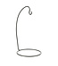 Spieshouder 46x24 cm RVS zwart | prijs & verp per 4 stuks