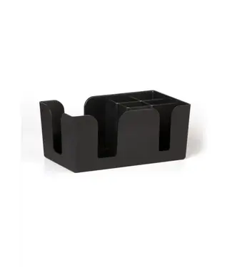 Bar caddy 6-delig zwart - Bar Professional