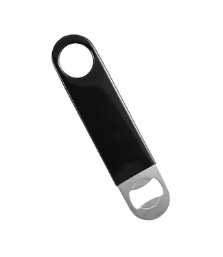 Flesopener zwart vinyl  - Bar Professional