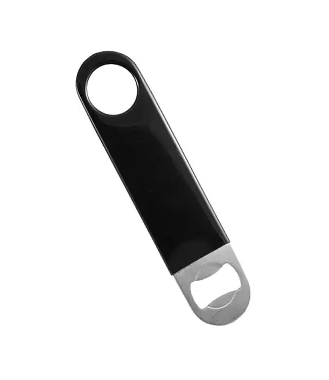 Flesopener zwart vinyl  - Bar Professional